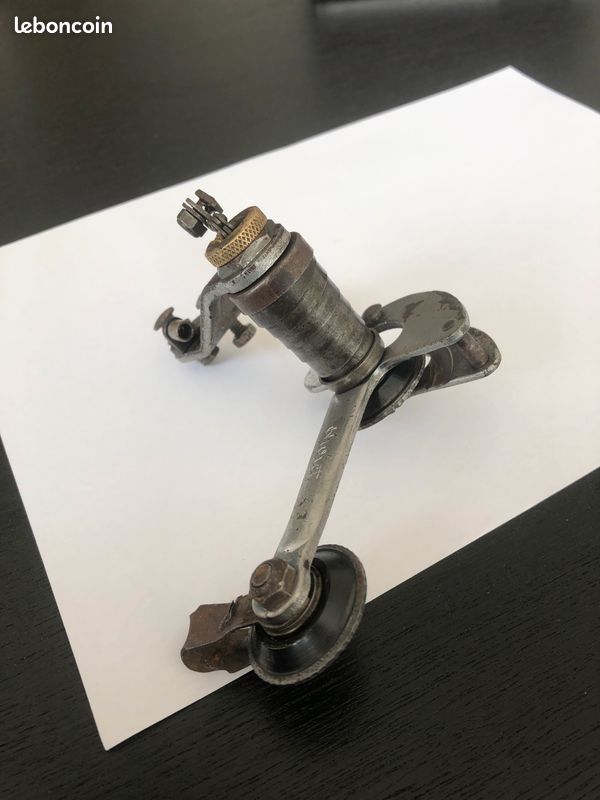 Dérailleur Huret Touriste 1940 - Vélo Ancien, Pièce Vintage Peugeot ? (aluminium)