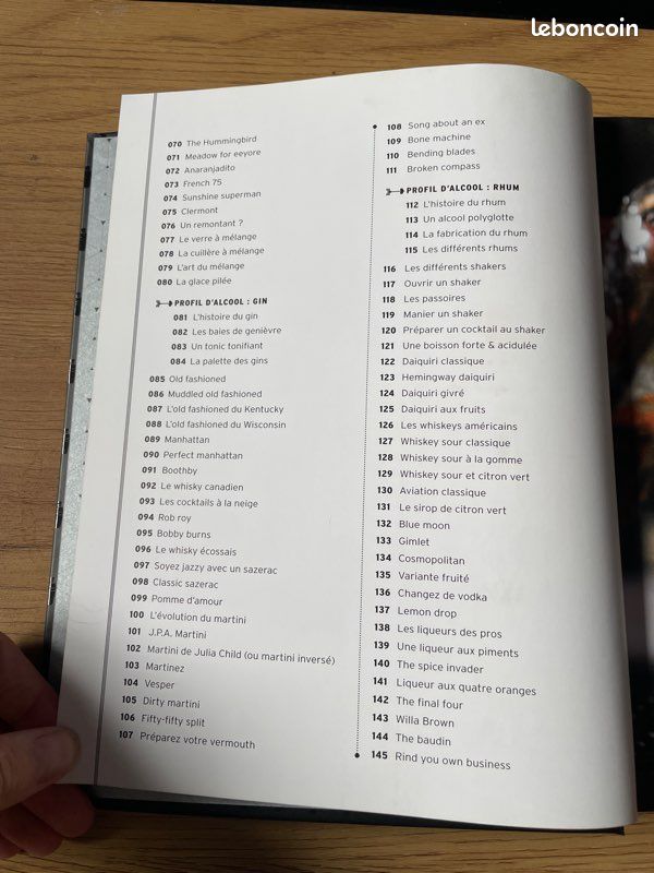 Livre mixologie cocktails (image 8)
