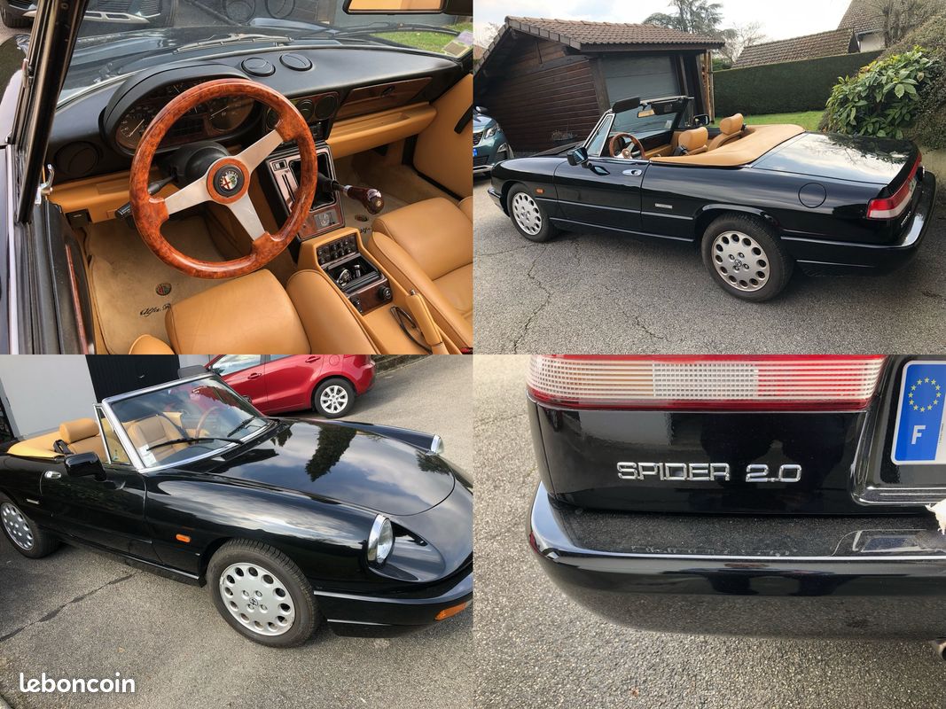 Alpha Romeo Box A vendre Alpha Romeo Spider 2.0 d'occasion - Voitures