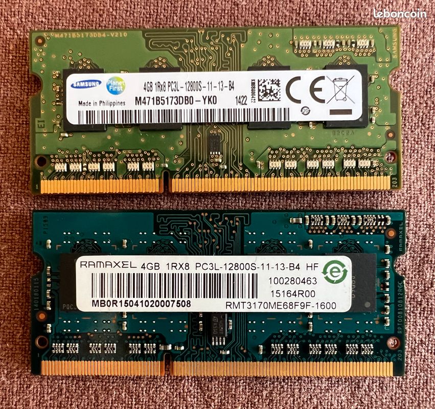 Lenovo 03t6566 Pc3 12800 Lenovo Fru 03t7117 Barrette Mémoire De