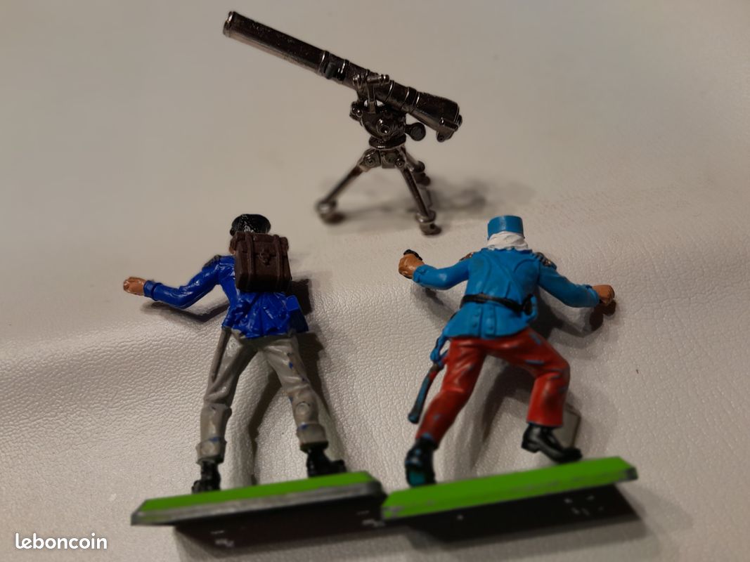 Britains Deetail - Série WW2 Allemand : Mortier & Servants (Réf. 7333) - Figurines Militaires Vintage