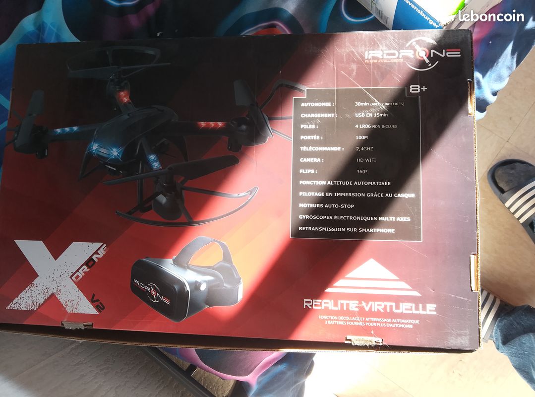 Vends drone avec casque virtuel (image 1)