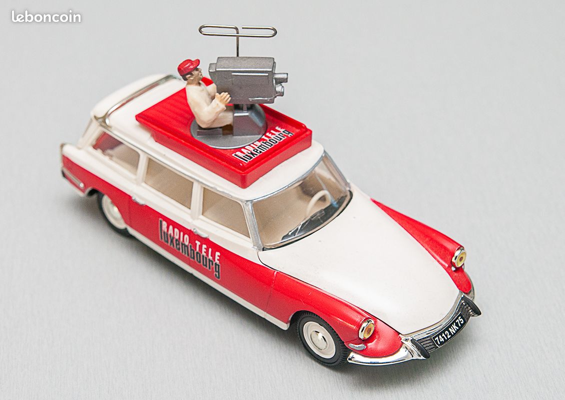 DINKY 1404 PAR Dan Toys Citroën Id19 Break Rtl Rouge 500 Ex. #Dan-056