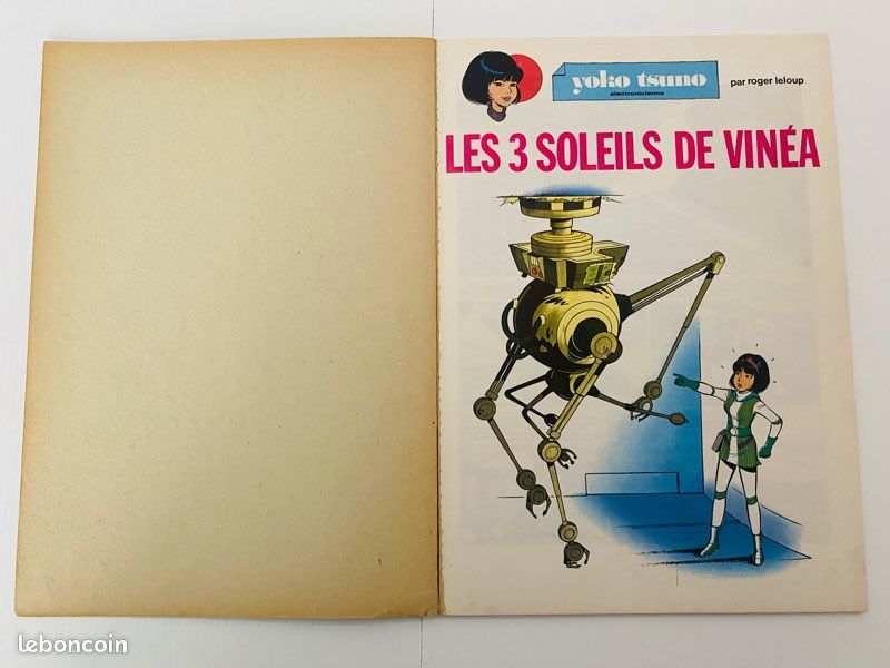 BD Yoko Tsuno - T6. Les 3 soleils de Vinéa - EO 1976 (image 5)