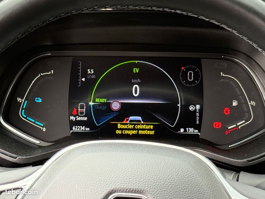 RENAULT CLIO V 1.6 HYBRID INTENS Série limitée Lutécia 145CH - Sièges et volant chauffants - Garantie 12 mois (image 14)