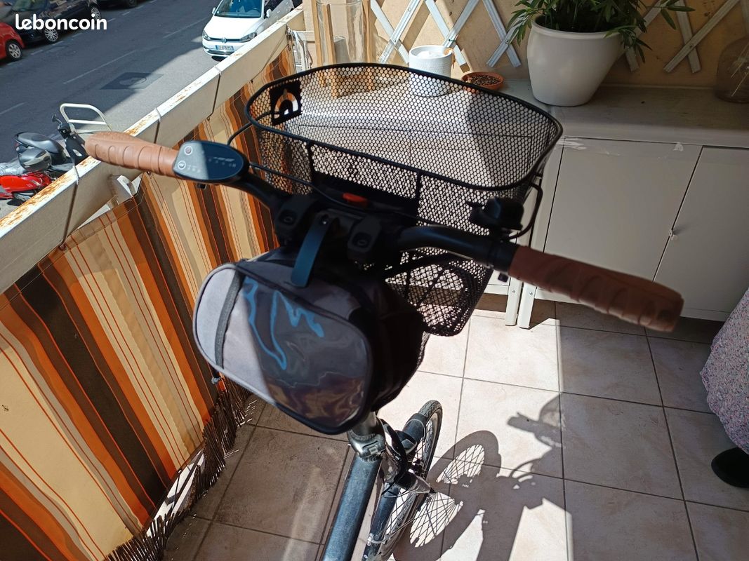 Vélo électrique pliant MoMA E16 Teen – Bon état + accessoires pratiques (image 5)