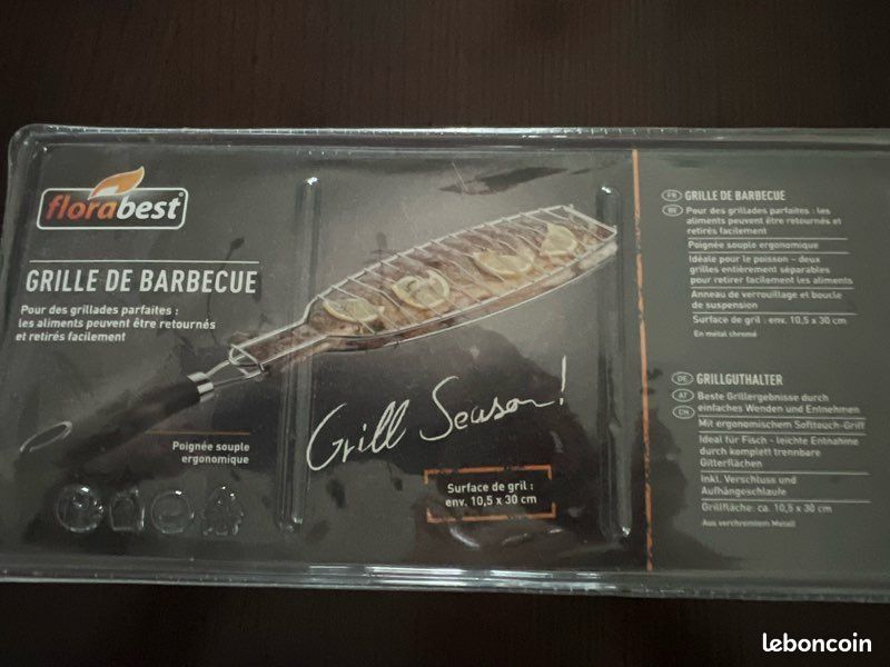Grille de barbecue spéciale poisson (image 2)