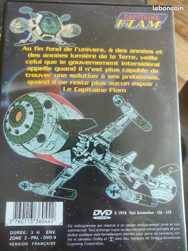DVD capitaine flam (image 3)