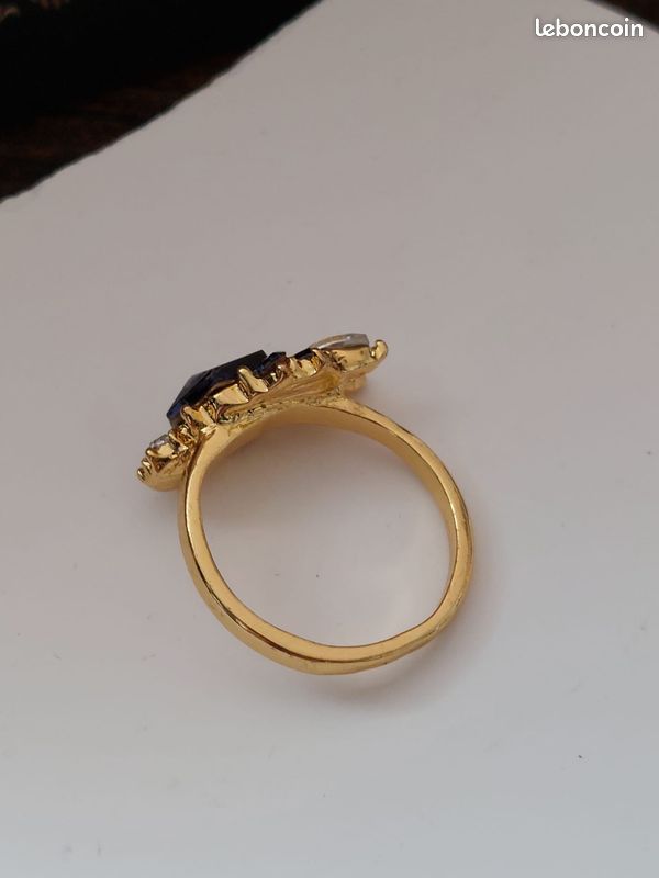 Bague Fantaisie Vintage – Taille 51 – élégance Rétro – Occasion Bon état
