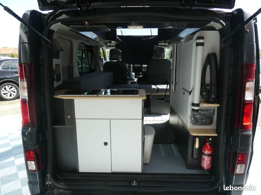 Renault Trafic VAN ANTILOPE Aménagé FLEX PLUS 2.0 DCi 150 EAG9 L1 CONFORT 4PL JA17 Attel+Pte Vélo... (image 5)