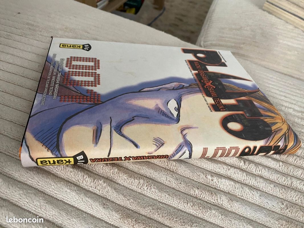 Volume 1 du manga Pluto en VF (image 2)
