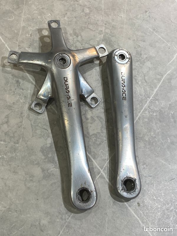 SHIMANO FC-7710 Dura-Ace Track Kit sans Anneau de chaîne 175 mm