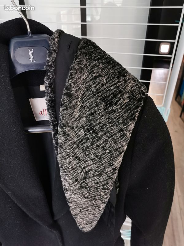 Manteau Armand Thiery, noir, Taille 38 Vêtements