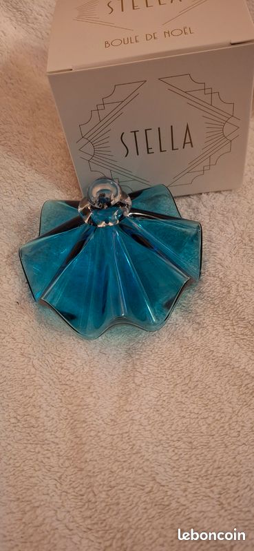 Boule De Noël Meisenthal Stella Lavande Neuf 2023