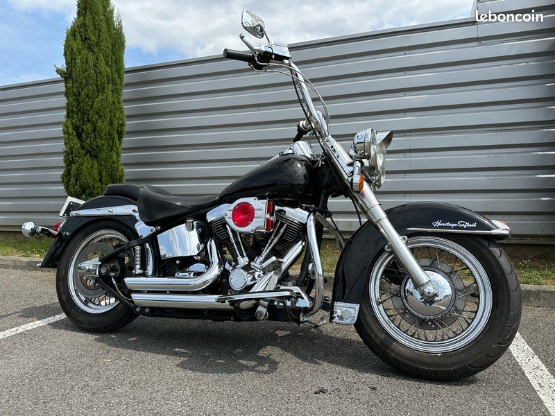 Figurine Hachette Alban Dideau - Harley-Davidson 1340 Softail N°99 - Occasion