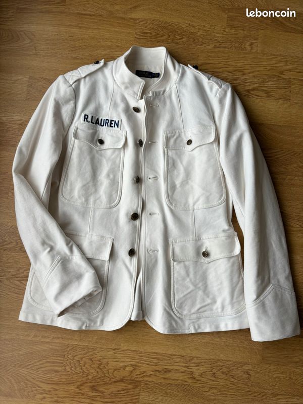 Blazer style militaire Polo Ralph Lauren taille 42/14 (image 4)