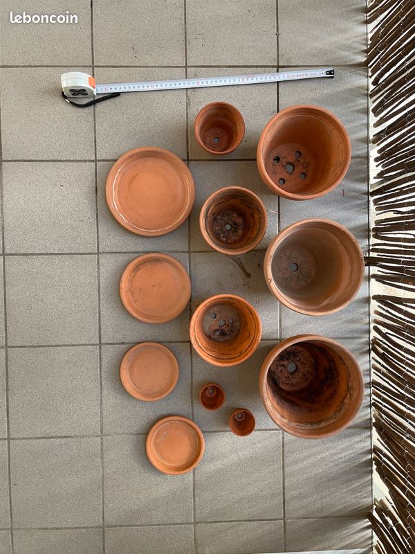 Lot pots terre cuite (image 3)