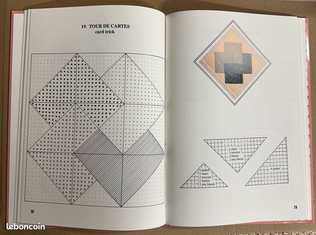 Patchwork 2 beaux livres cartonnés de matelassé et morceaux choisis (image 3)