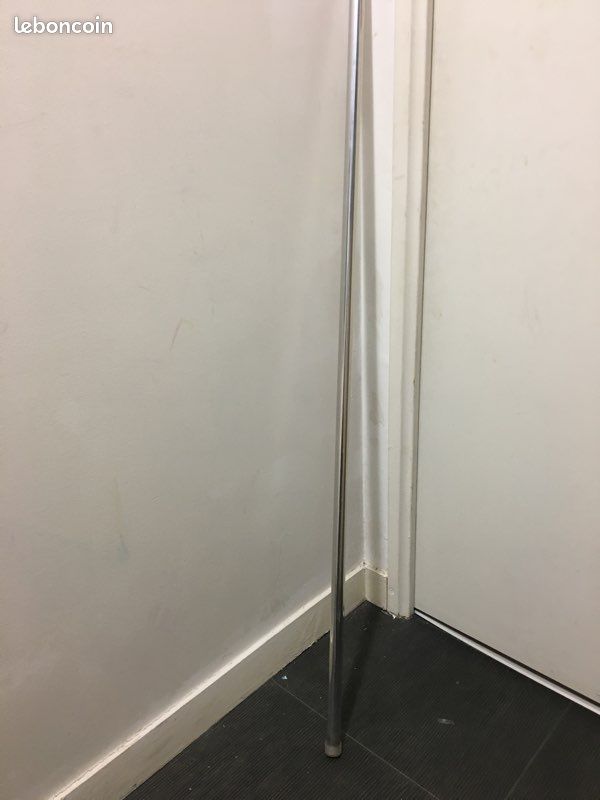 Barre de baignoire douche extensible chromée 120 cm à 200 cm neuve pour rideau de douche (image 1)