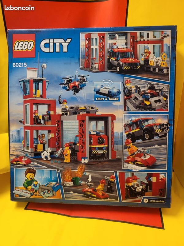 Lego 60215 NEUF : la caserne de pompiers (image 3)