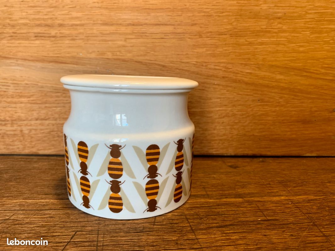 5 pots à confiture Arabia Finland vintage années 70 (image 2)