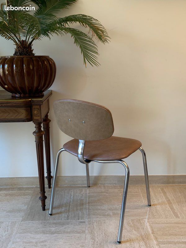 1 chaise Steelcase Strafor design P.Paulin circa 1970 (image 4)