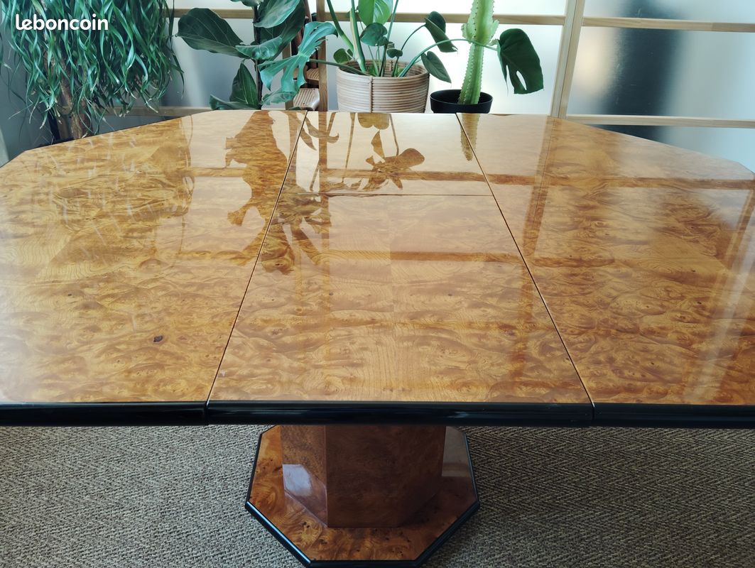 Table Basse Pivotante en Laiton & verre dans le style de Milo Baughman, 1970s (image 10)