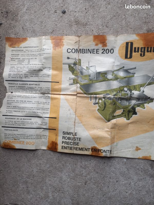COMBINE BOIS bati FONTE (image 4)