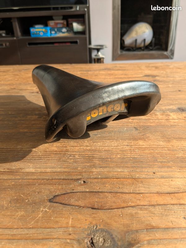 Selle San Marco Concor profil en cuir pour vélo course vintage (image 4)