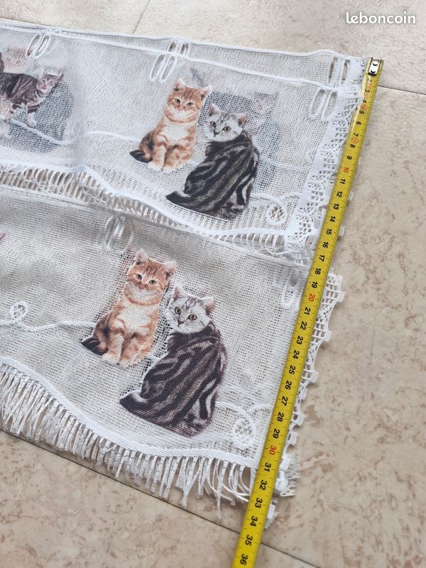 Rideaux chats (image 4)