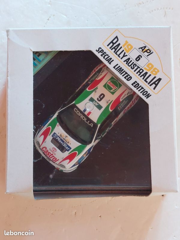 Vitesse 1/43 - Toyota Corolla WRC #6 - Tour De Corse 1998 - Auriol Giraudet - Boîte Fermée