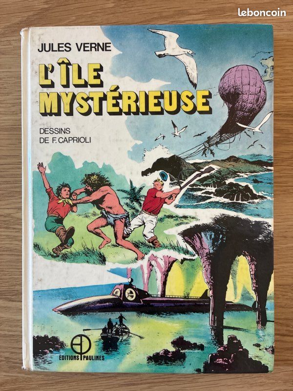 L’île mystérieuse Jules Verne (image 1)