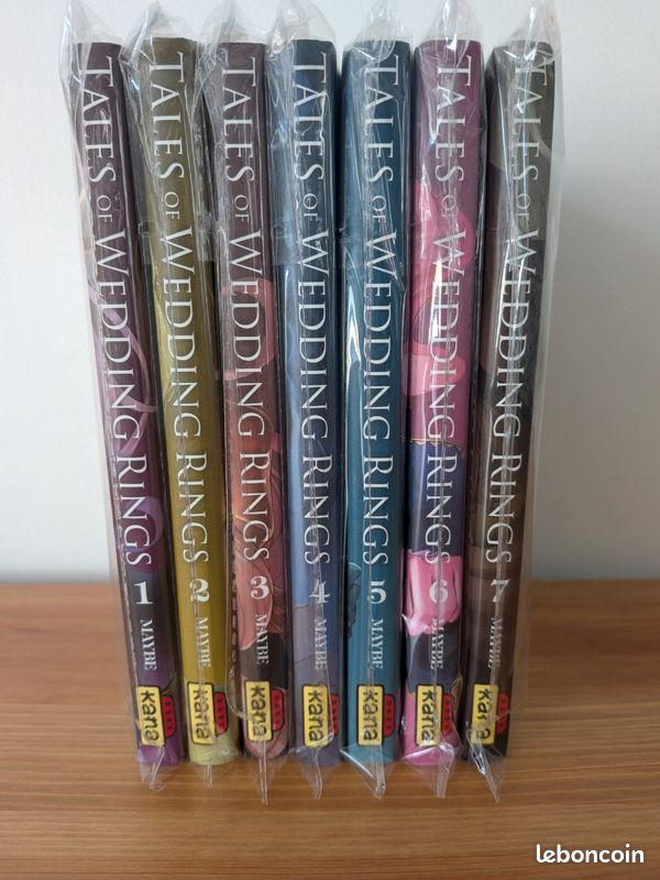 Lot Manga Tales of Wedding Rings tomes 1 à 7 (image 1)