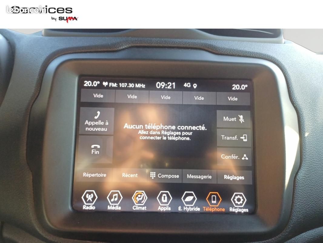 Jeep Renegade MY20 1.3 GSE T4 240 ch PHEV AT6 4xe eAWD S (image 19)