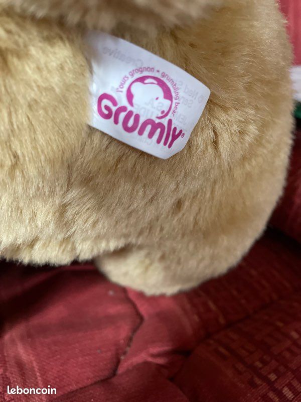 Peluche ours grumly (image 5)