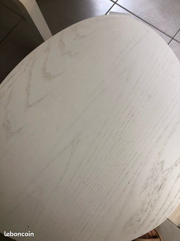 Table gigogne blanche (image 3)
