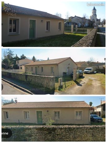 Centre Echiré, plain pied, 4 chambres, 140 m2, jardin
