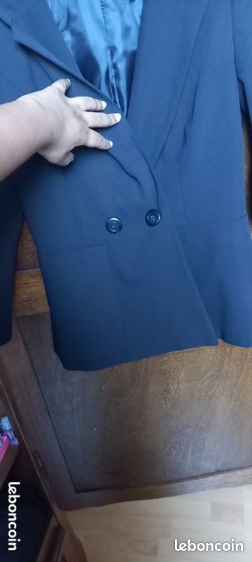 Veste noir Naf Naf (image 3)