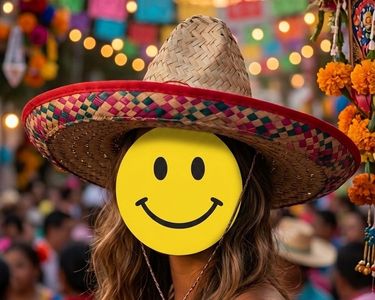 Chapeau de paille mexicain sombrero pour enfants, prix fabricant, accessoires de danse de spectacle, pompon, fête, été, plage, usage extérieur