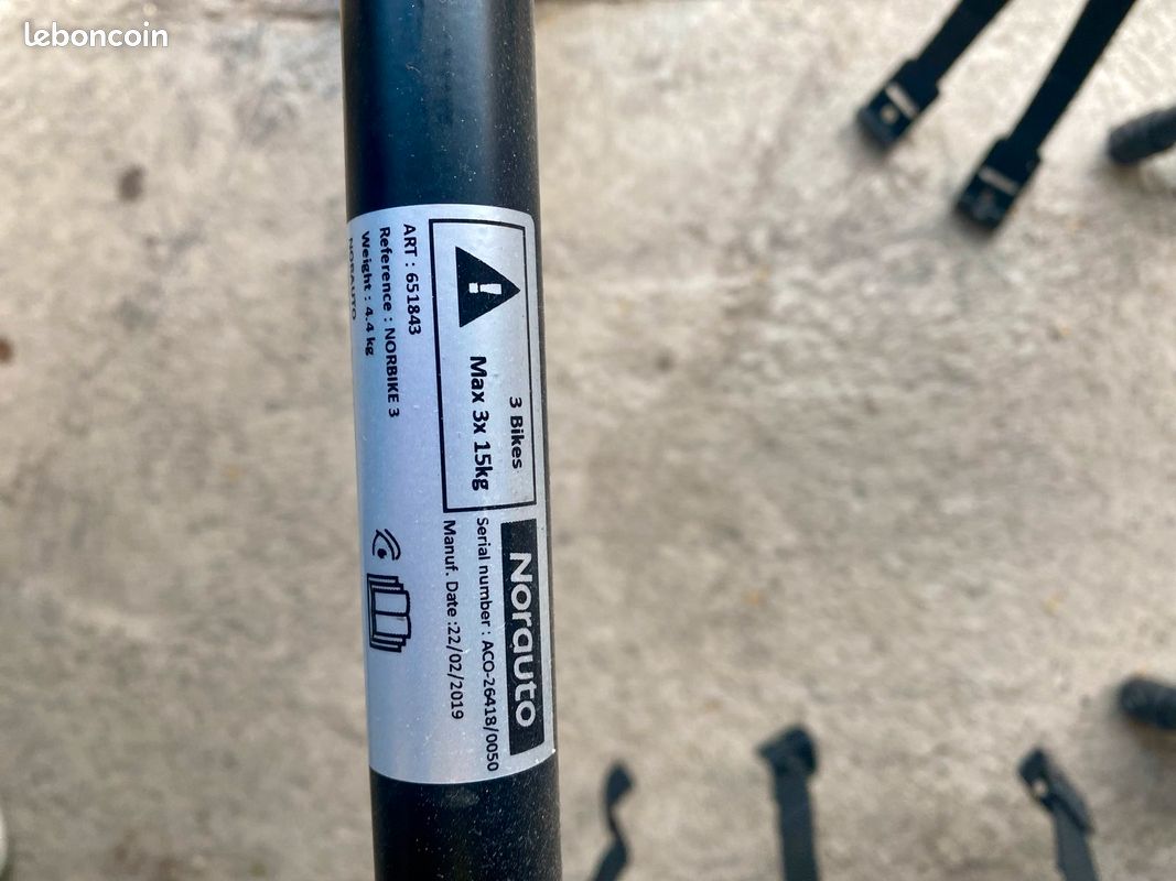 Porte vélo norauto (image 2)