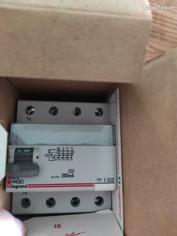 Interrupteur différentiel DX³-ID vis - 4P 40A TypeB 300mA - 4