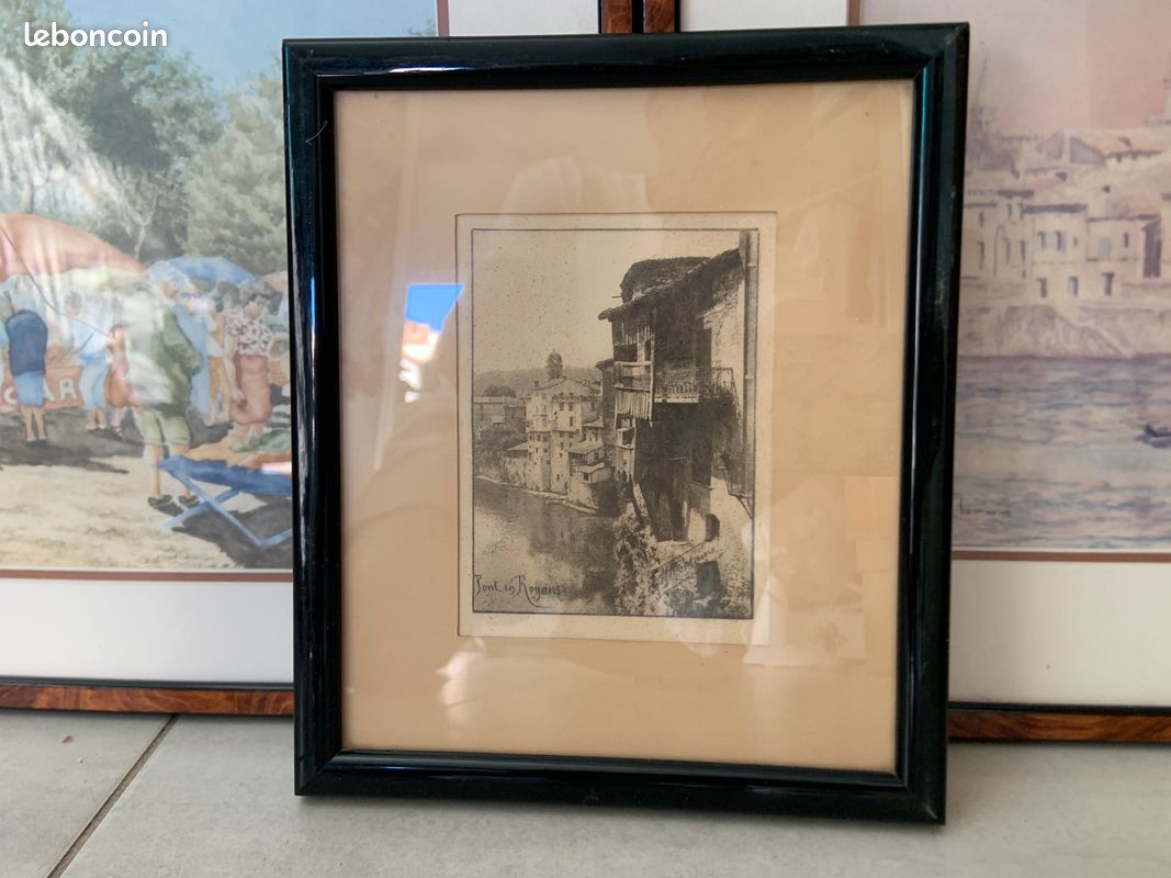 Lot de tableau idéal brocante marchand etc (image 9)