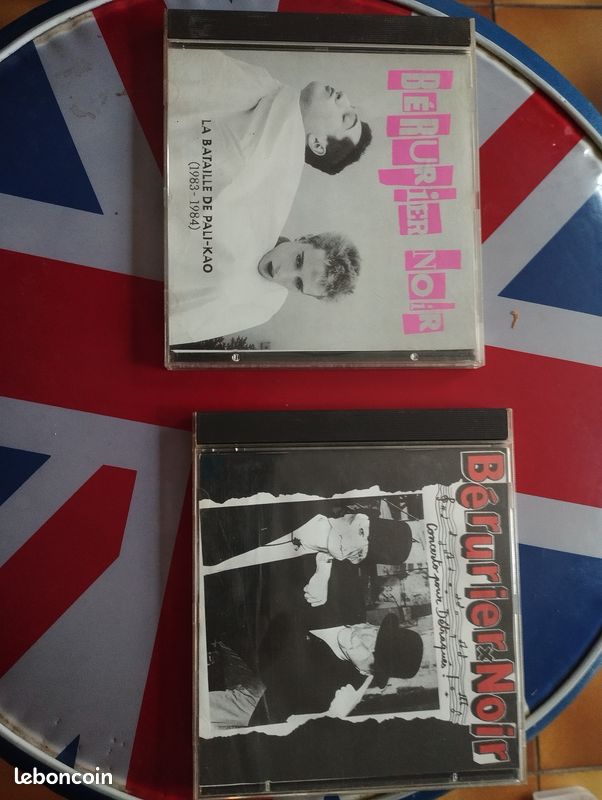 BERURIER NOIR lot de 2 albums cd (image 1)
