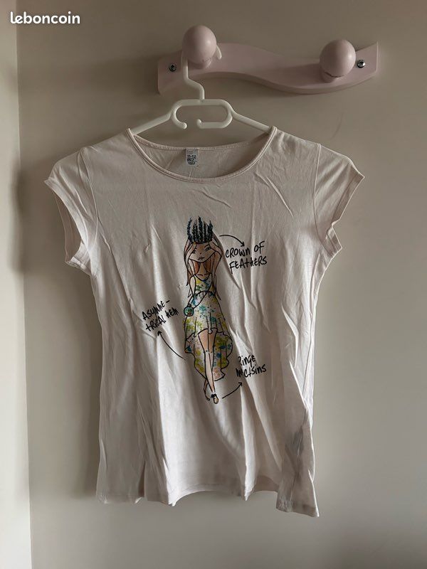 Lot de t-shirt Zara fille taille 11-12 ans - Vêtements