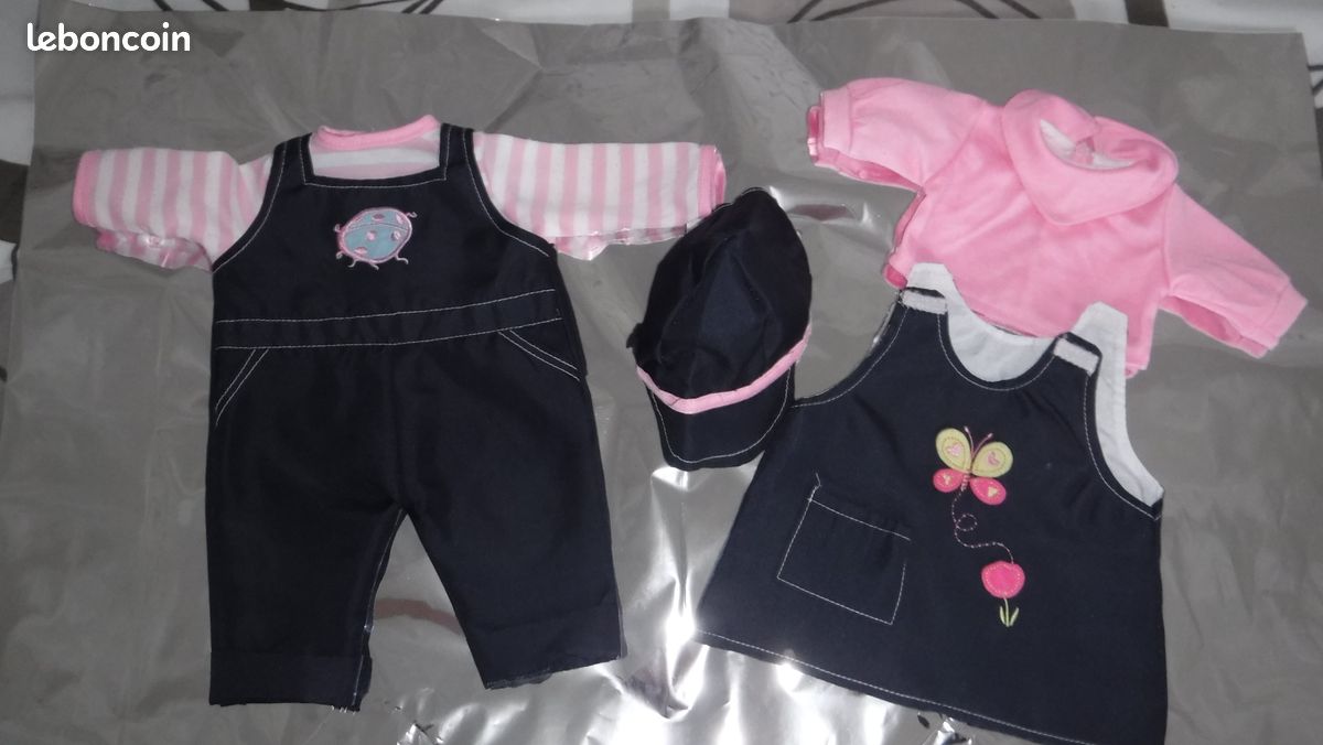 Lot de vêtements pour poupée de 40cm (image 2)