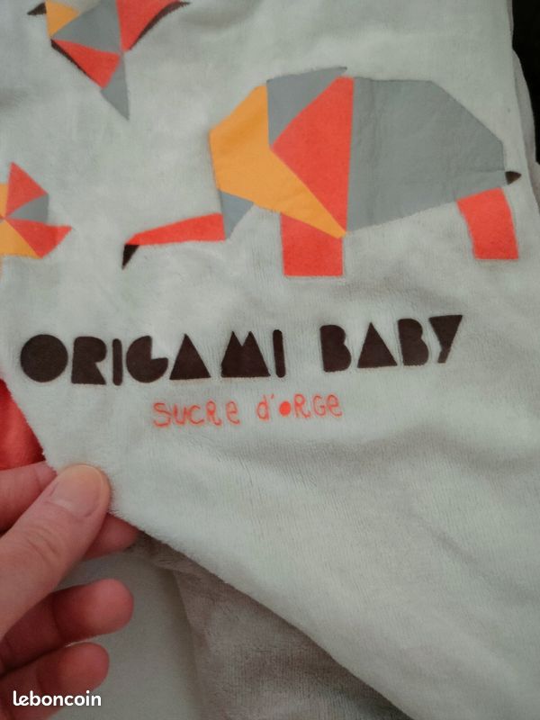 Nid d'ange bébé taille 0/3 mois marque sucre d'orge (image 3)