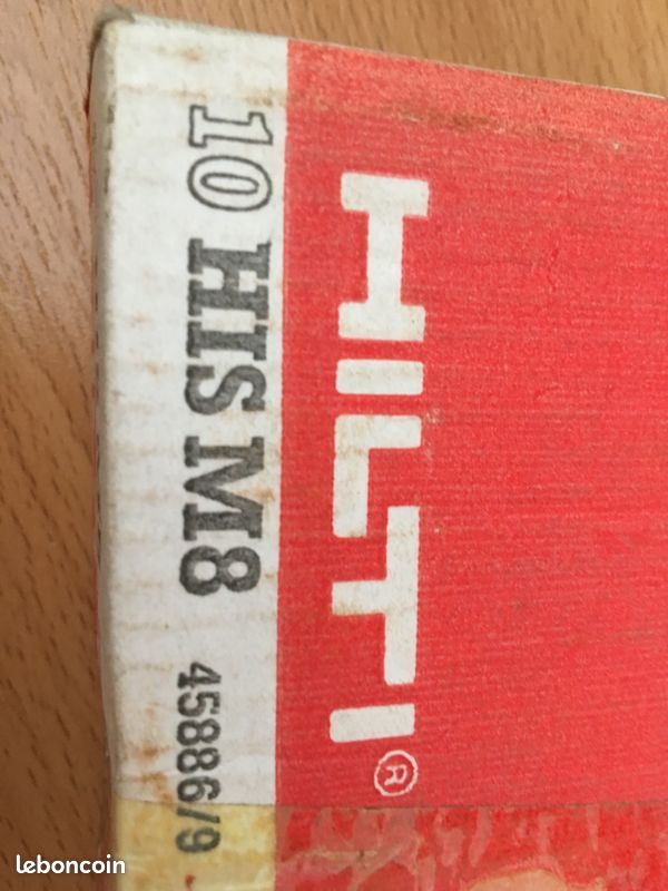 10x Douille taraudée HILTI HIS-N_M8x80 (image 2)