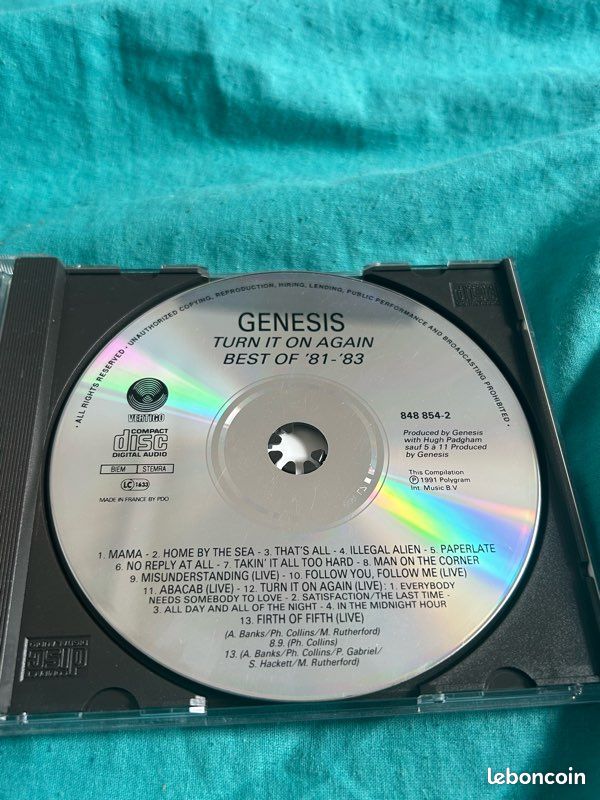 CD de Genesis (image 4)
