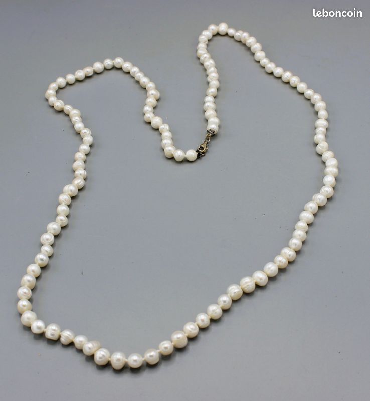 Marina J Collier ras du cou large en perles tissées avec fermoir coulissant en argent rhodié