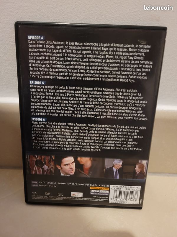 Engrenages Coffret Saison 1 Dvd (image 9)